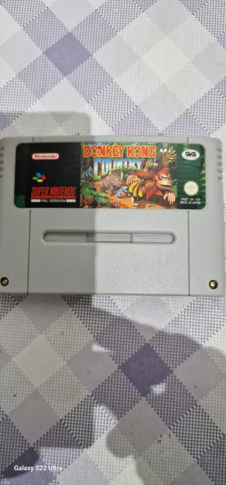 Donkey Kong Country Super Nintendo PAL