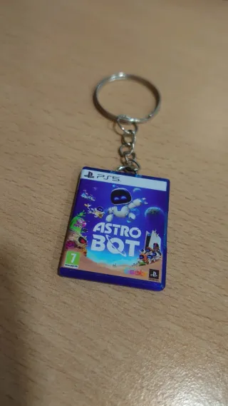 Astro Bot llavero PS5