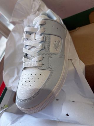 Zapatillas Lacoste Azul y Blanco