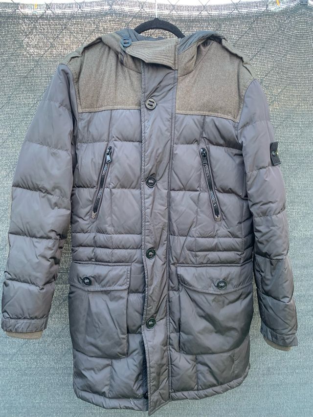 Parka con parche Stone Island Verde Talla M
