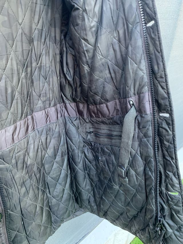 Parka con parche Stone Island Verde Talla M