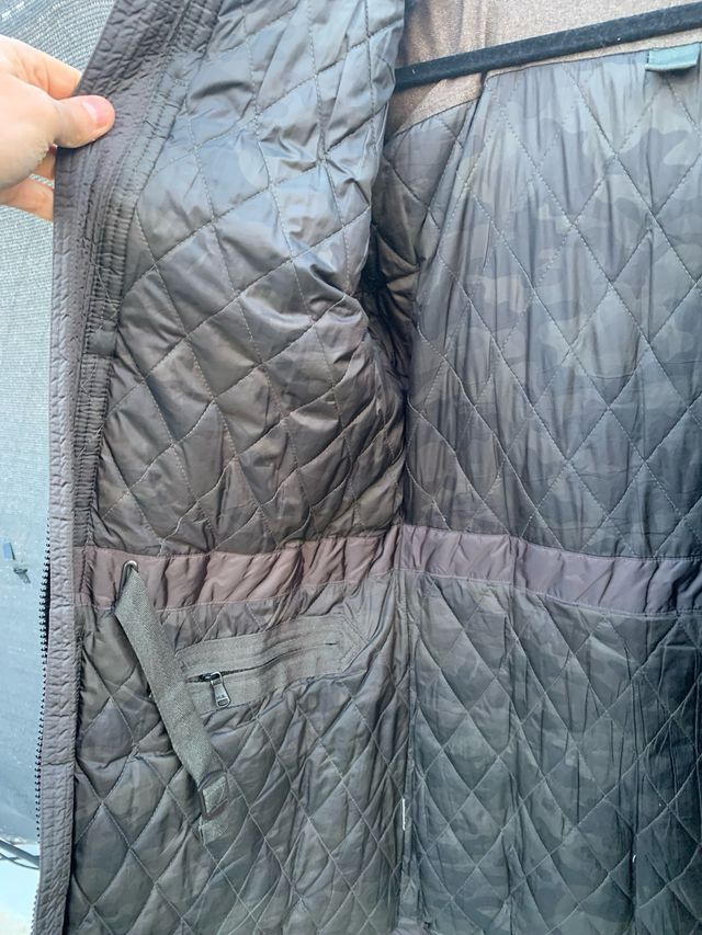 Parka con parche Stone Island Verde Talla M