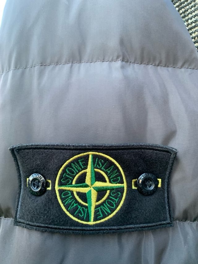 Parka con parche Stone Island Verde Talla M
