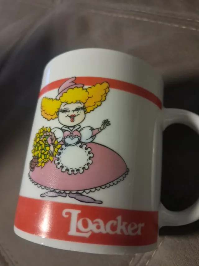 Tazza Loacker Vintage Anni '80