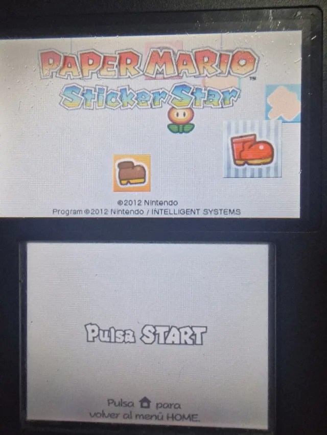 Paper Mario Sticker Star Nintendo 3DS
