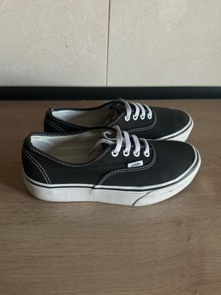 Zapatillas Vans plataforma negras