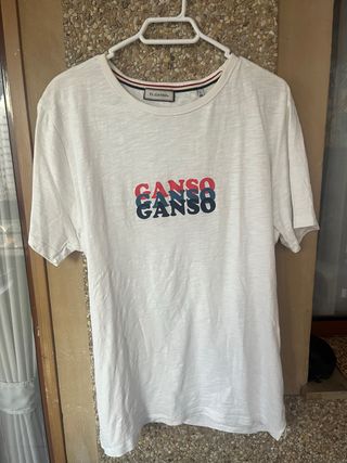 Camiseta El Ganso Hombre Blanca