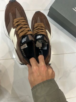 New Balance 327 Castanho