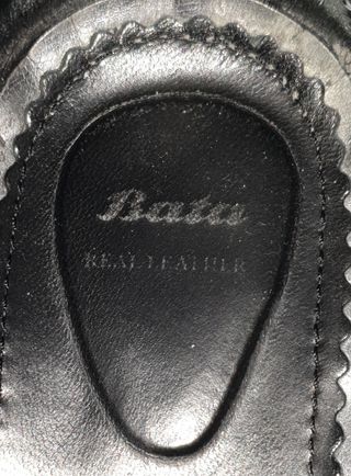 Scarponcino donna Bata pelle nero n.39