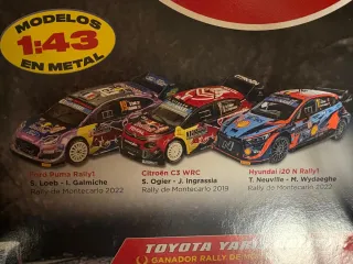 Toyota Yaris Rally1 1/43 Montecarlo 2023