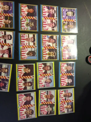 Cromos ATH Bilbao Mundicromo 95-96