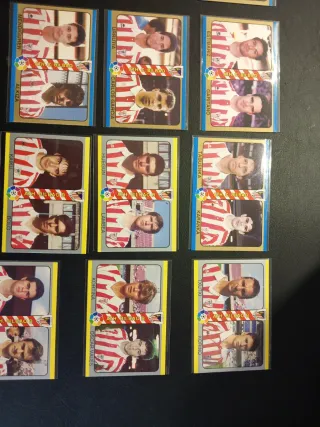 Cromos ATH Bilbao Mundicromo 95-96
