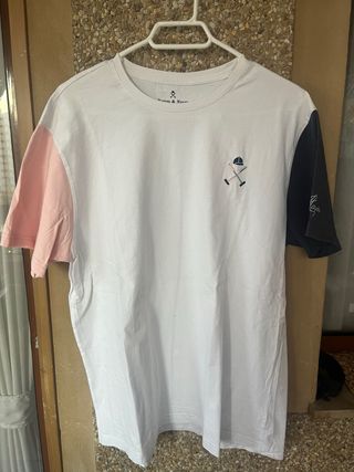 Camiseta El Ganso Hombre Blanca