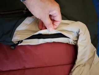 Cazadora impermeable nieve hombre