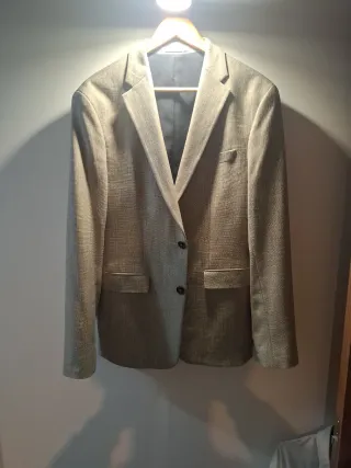 Americana traje Zara beige Talla 42