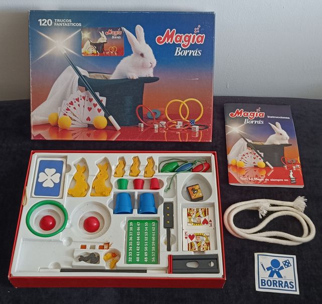 JUEGO DE MESA MAGIA BORRAS 120 TRUCOS FANTASTICOS