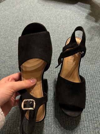 Zapatos de tacón negros para fiesta