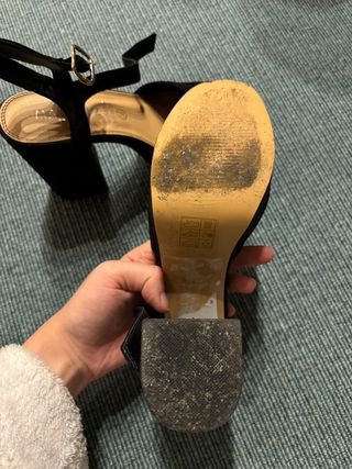 Zapatos de tacón negros para fiesta