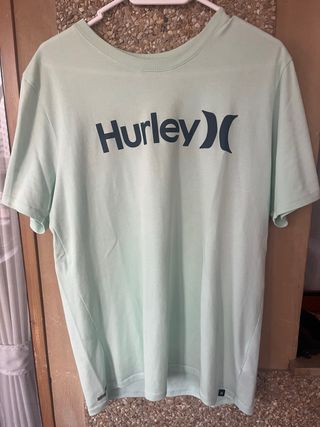Camiseta Hurley Hombre Verde