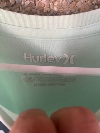 Camiseta Hurley Hombre Verde