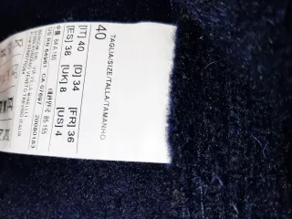 Caban donna Sisley nero