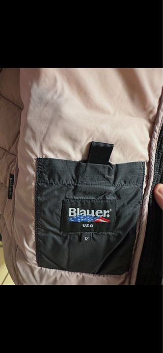 Blauer Bomber Giubbotto Nero con Cappuccio