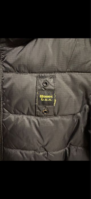 Blauer Bomber Giubbotto Nero con Cappuccio