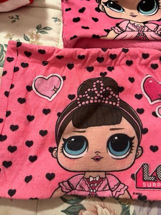 Set cappello e guanti LOL Surprise rosa