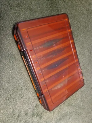 Caja de pesca para señuelos grande