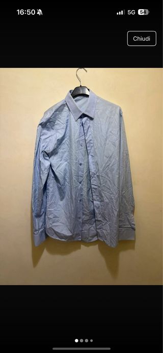 Camicia Dior Azzurra