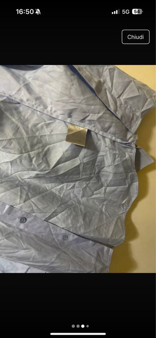 Camicia Dior Azzurra