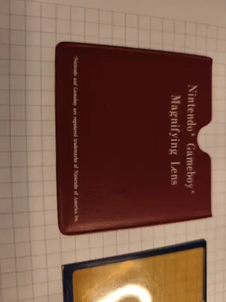 Lupa Nintendo Game Boy + Funda