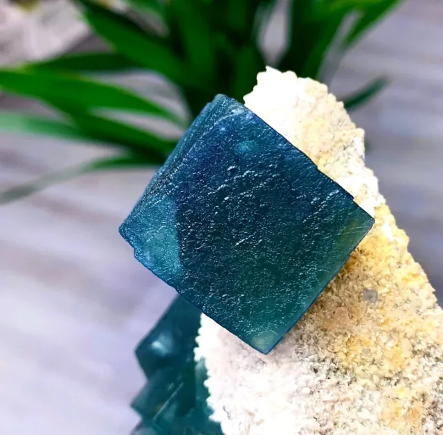 Fluorite cubica Yaogangxian Cina