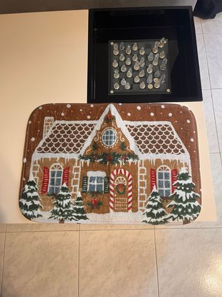 Tappetino Natale Casa Pan di Zenzero