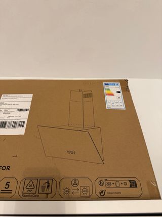 Campana Extractora CIARRA CAB6750 Negra NUEVA