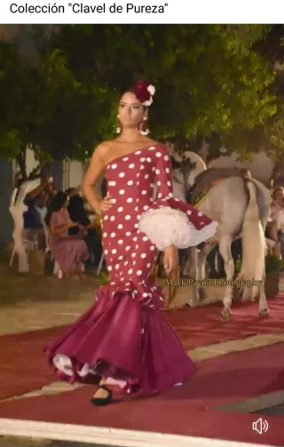 Traje de flamenca talla 38-40