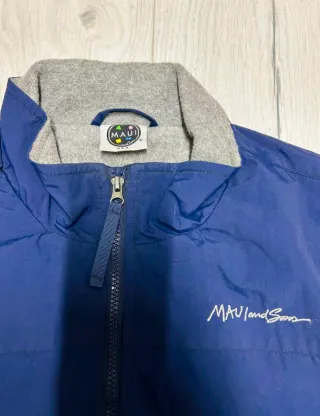 MA.STRUM Giubbotto Uomo Blu Taglia L