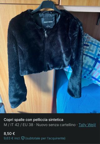 Coprispalle Tally Weijl pelliccia sintetica