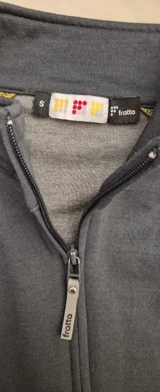 Sudadera Fratta Gris y Amarillo