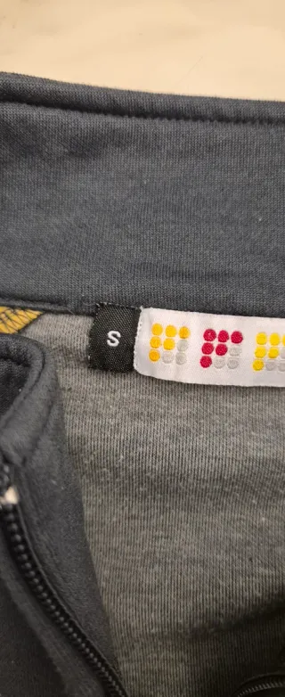 Sudadera Fratta Gris y Amarillo