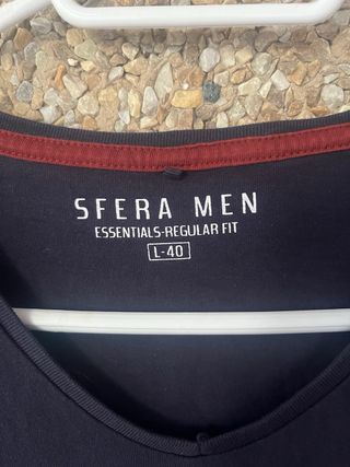 Camiseta Sfera Hombre Azul Talla L
