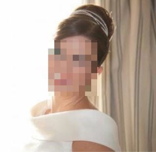 Tiara de novia/fiesta con brillantes