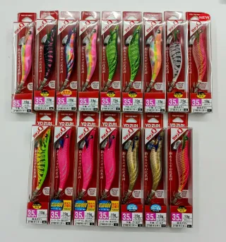 Señuelos de pesca Eging Yo-Zuri originales..