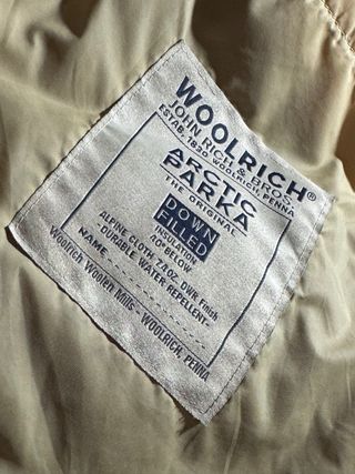 Parka Woolrich Nera Grigia