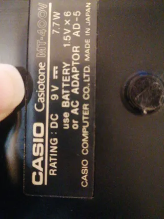 Teclado Casio CasioTone MT-400