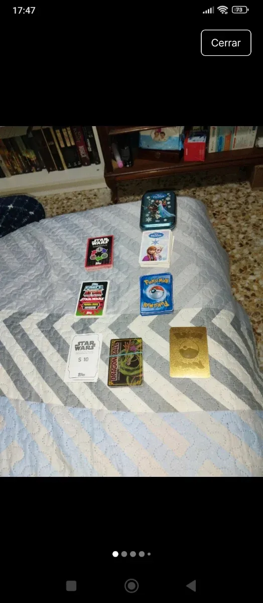 Coleção de Cartas Pokémon, Star Wars, Dragon Ball