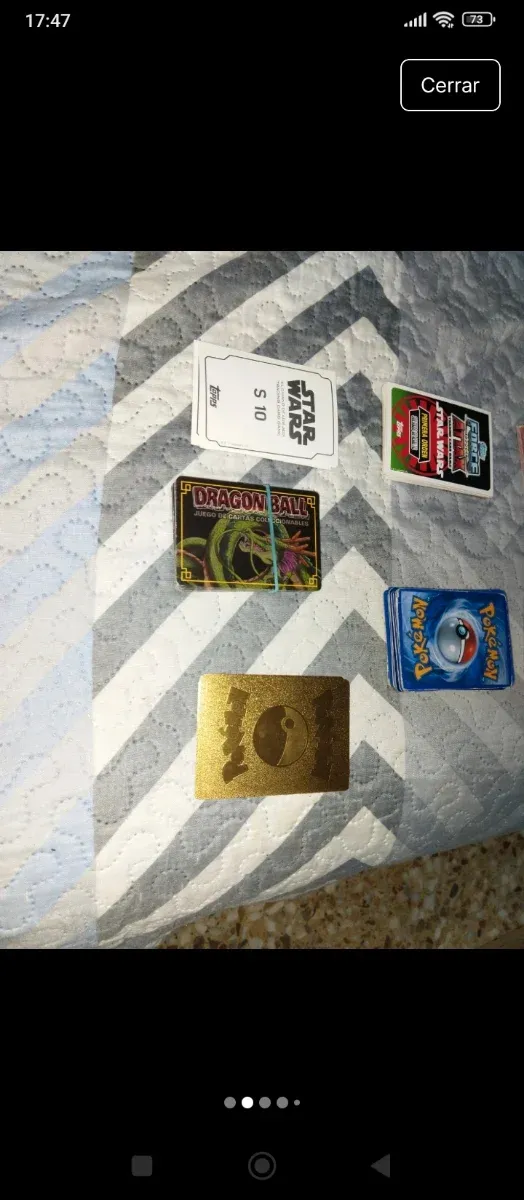 Coleção de Cartas Pokémon, Star Wars, Dragon Ball