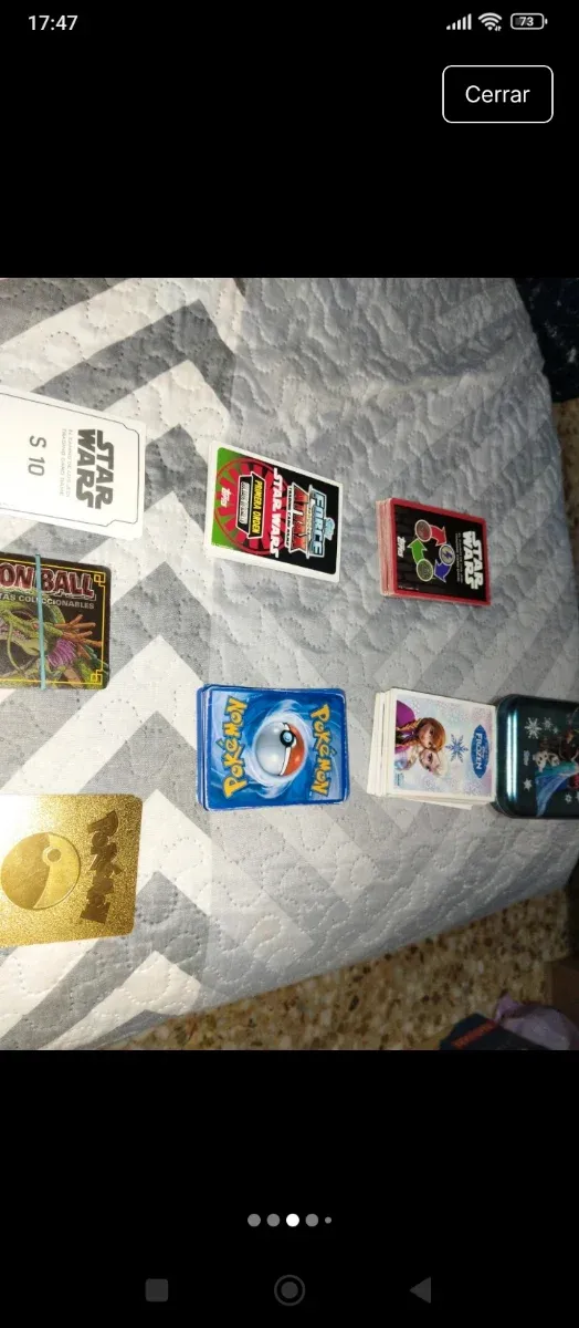 Coleção de Cartas Pokémon, Star Wars, Dragon Ball
