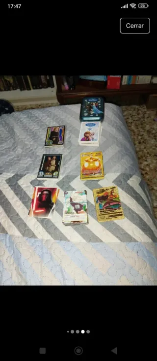 Colección Cartas Pokémon, Star Wars, Dragon Ball
