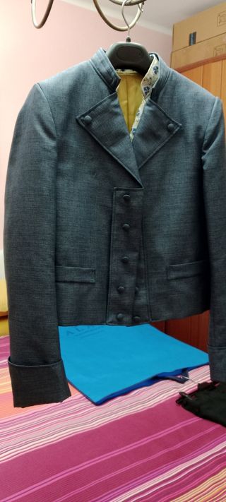 Traje Fallero Torrenti azul y Negro